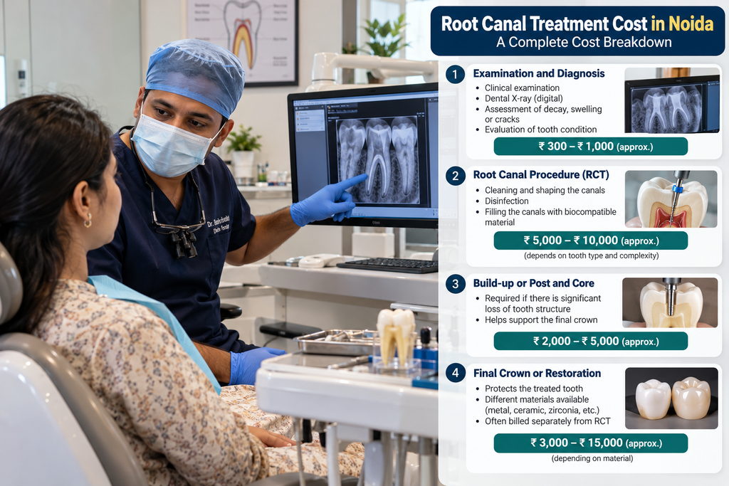 Root Canal Treatment Cost in Noida: Complete Cost Breakdown